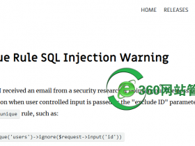 Laravel 5.8 SQL注入漏洞